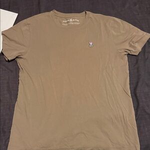 Psycho Bunny Beige Short Sleeve Tee
